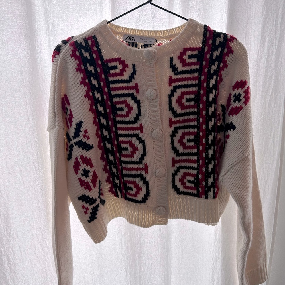 Zara Cardigan Sweater Size Small